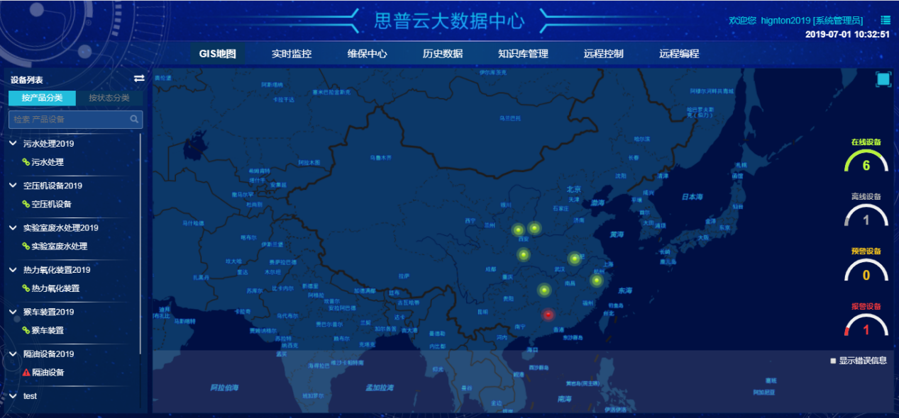 思普云工业互联网平台